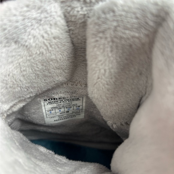 Sorel Tivoli II Waterproof Winter Lace Up Boots Gray Pink - Picture 7 of 7